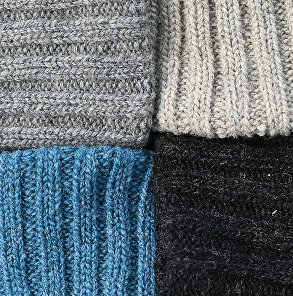 Shetland Zakkuri Rib Knit Cap Detail