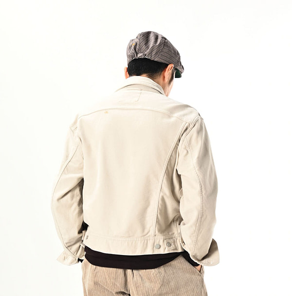 Mole Serge Stretch 908 Hikohime Jacket Male Model