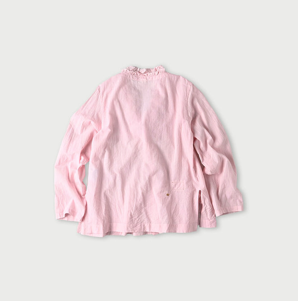 Indian Khadi Frill Cache-Coeur Back