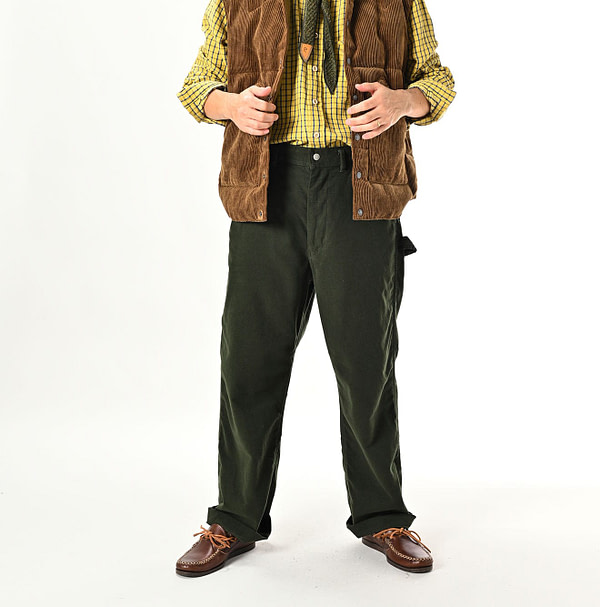 Mole Serge Stretch 908 Painter Pants Male Model