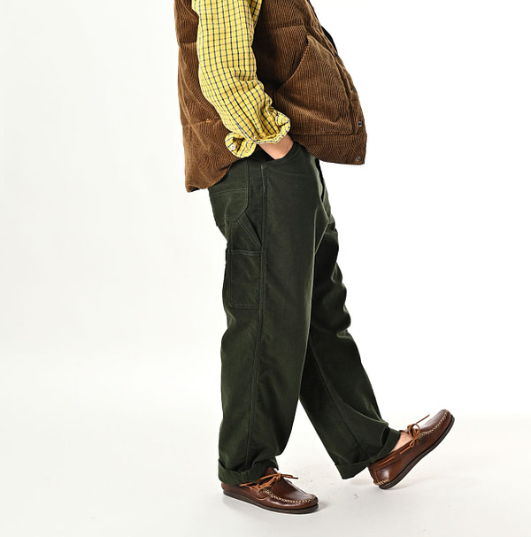 Mole Serge Stretch 908 Painter Pants Male Model