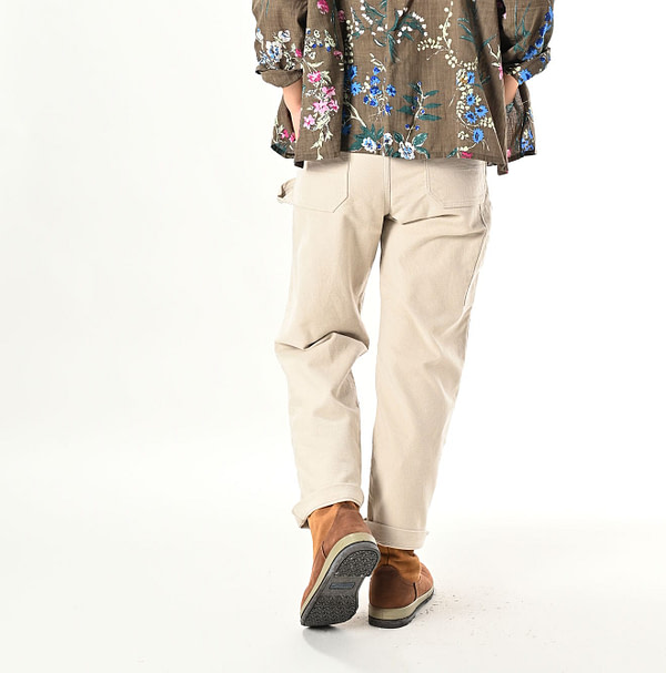 Mole Serge Stretch 908 Painter Pants Female Model