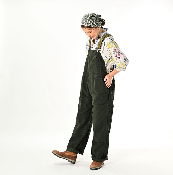 Mole Serge Stretch 908 Over All Female Model