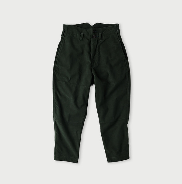Moleskin Serge 908 Stretch Joppan Green