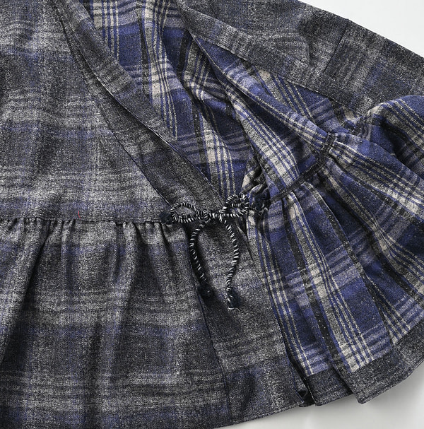 Jersey Flannel Cache-Coeur Detail
