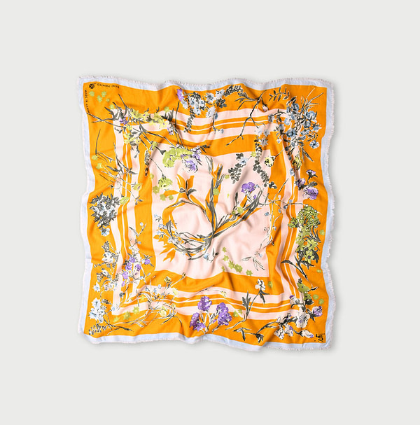 Float Noah Flower Furoshiki Yellow