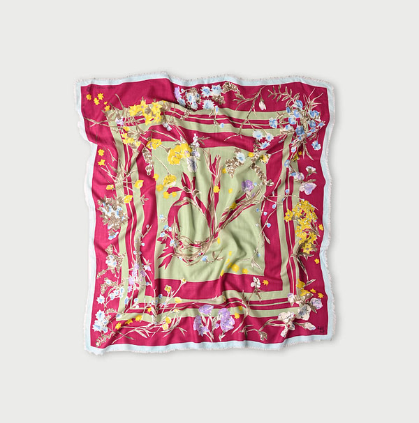 Float Noah Flower Furoshiki Pink