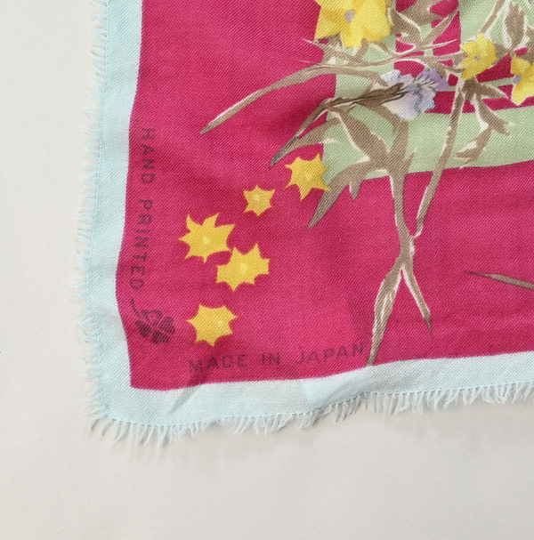 Float Noah Flower Furoshiki Detail