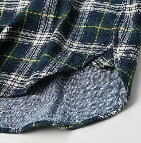 Double Woven 908 Loafer Button Down Shirt Detail