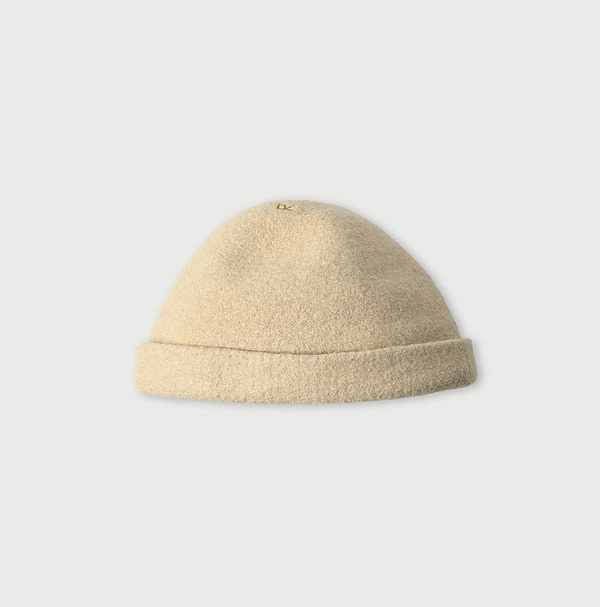 Boiled Wool Felt Hat Kinari Top