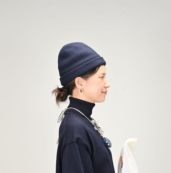 Boiled Wool Felt Hat Female Model