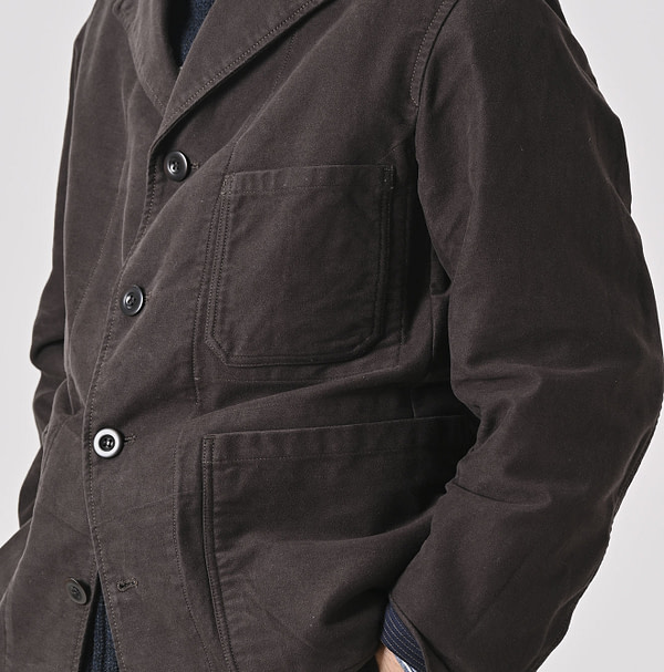 Moleskin Neem Jacket Detail