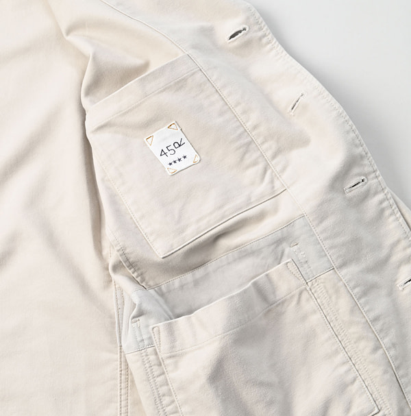 Moleskin Neem Jacket Detail