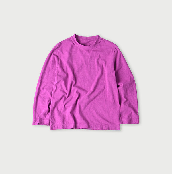 Square T-shirt Dark Pink