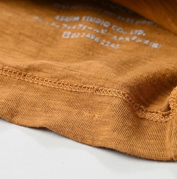 Plant Dyed Square T-shirt Detail