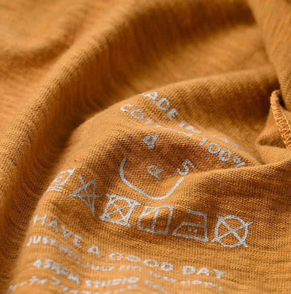 Plant Dyed Square T-shirt Detail