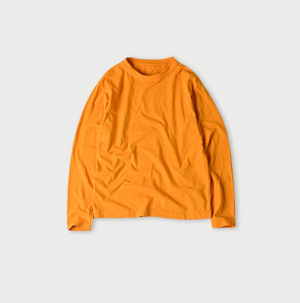 Long Sleeve 908 45 Star T-shirt Orange