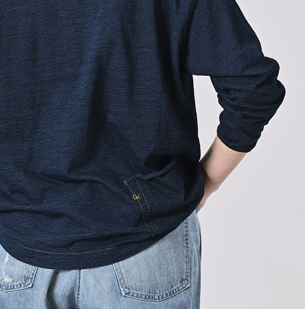 Indigo 908 Ocean T-shirt Detail