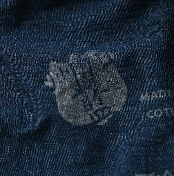 Indigo 908 Ocean T-shirt Detail