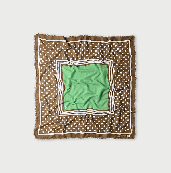 Aya Dot Furoshiki Brown