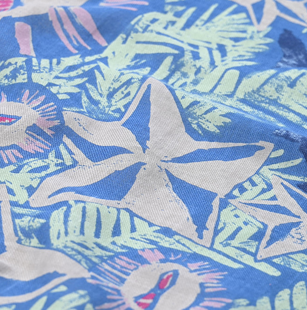 Supima Organic Aya Noel Furoshiki Detail