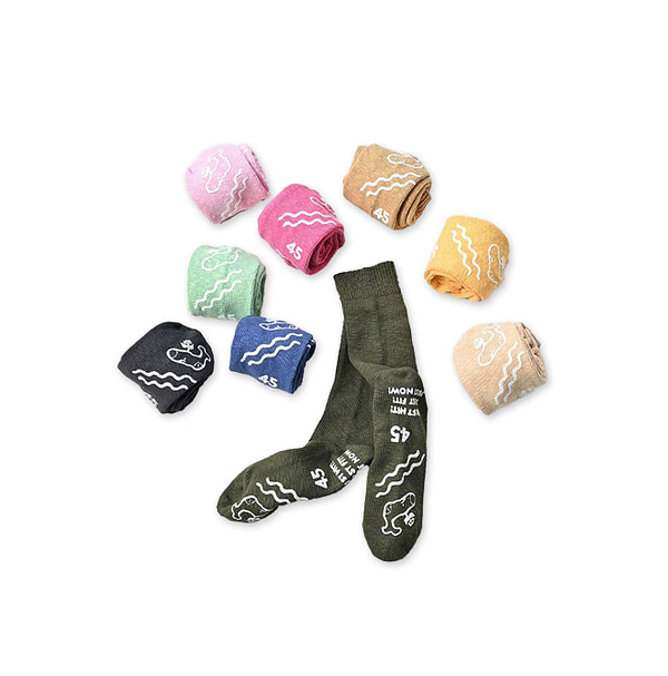 Plant Dyed Dozume Tenjiku Socks