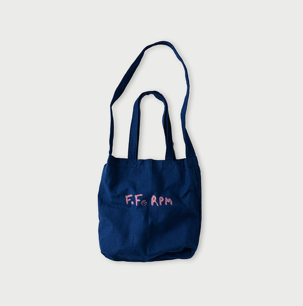 Indian de 45 Star Tote Medium Blue