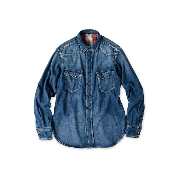 Indigo 45 Petite Denim 908 Eastern Shirt Zyu