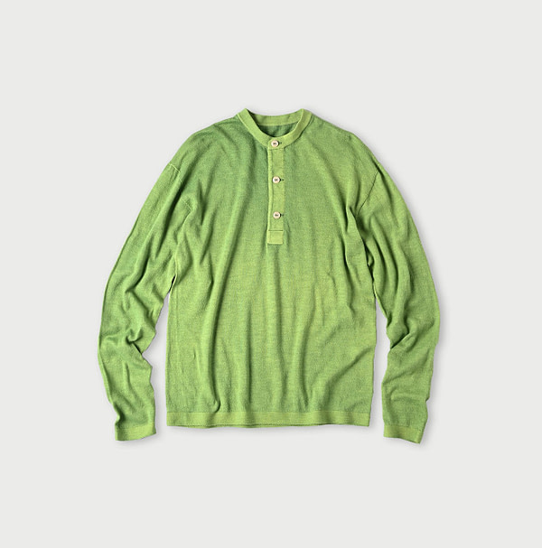 Plant Dyed Whole Super Gauze 908 Henley Rosemary