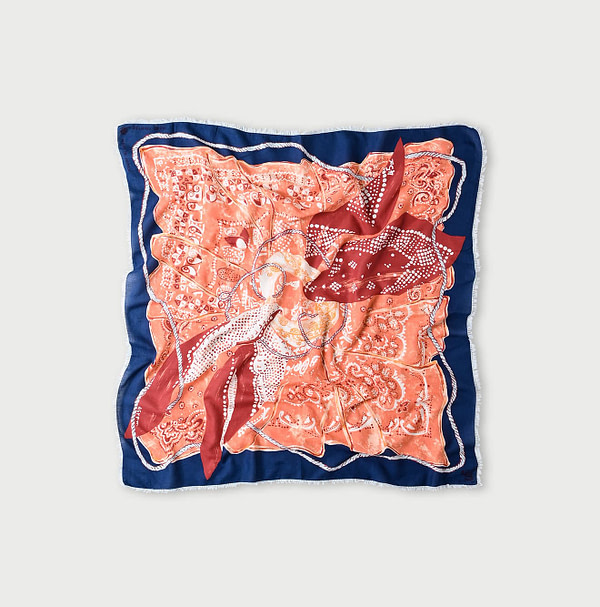 Aya Bandana Collection Furoshiki Navy