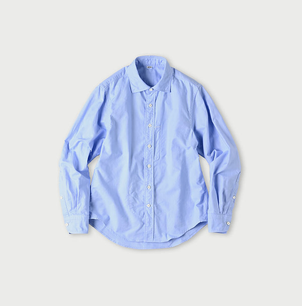 Supima OX 908 Loafer Shirt Saxe Chambray