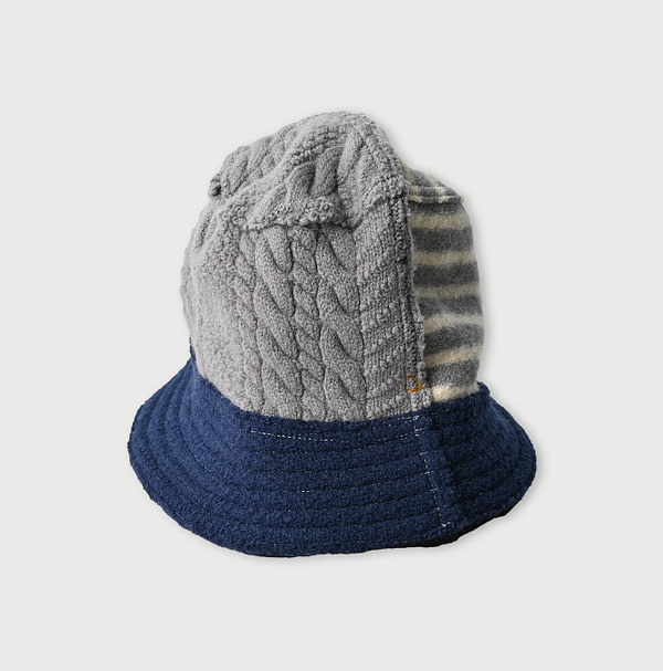 US Moo Cable x Border Hat Gray x Off Border