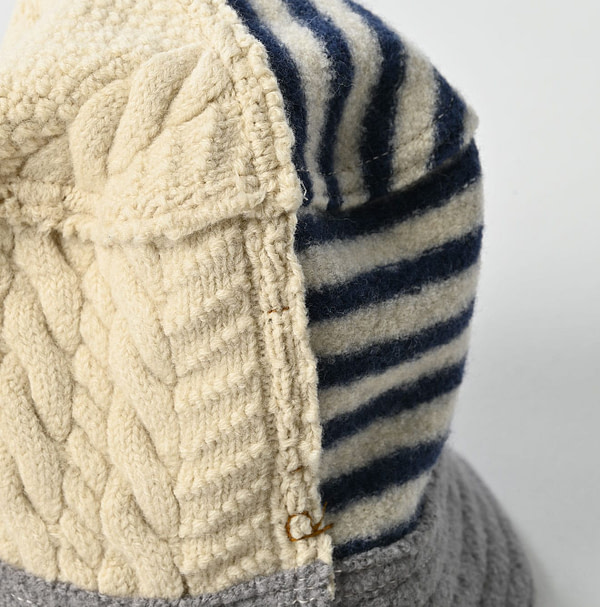 US Moo Cable x Border Hat Detail