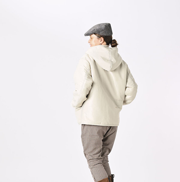 Atsu Nylon x Boa 908 Hood Blouson Female Model