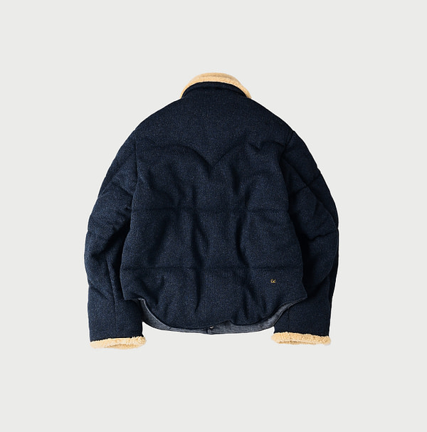 Cashmere Jersey 908 Flannel Blouson Back