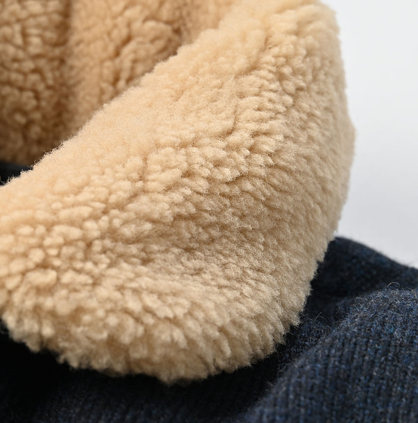 Cashmere Jersey 908 Flannel Blouson Detail