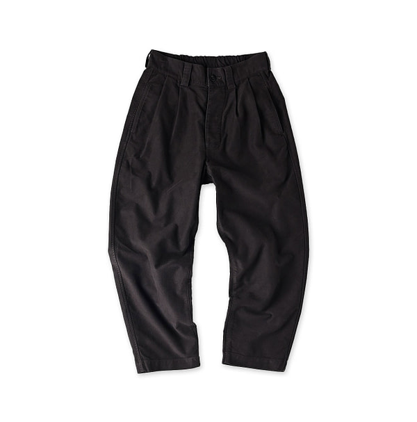 Moleskin 908 Peg Top Pants Charcoal