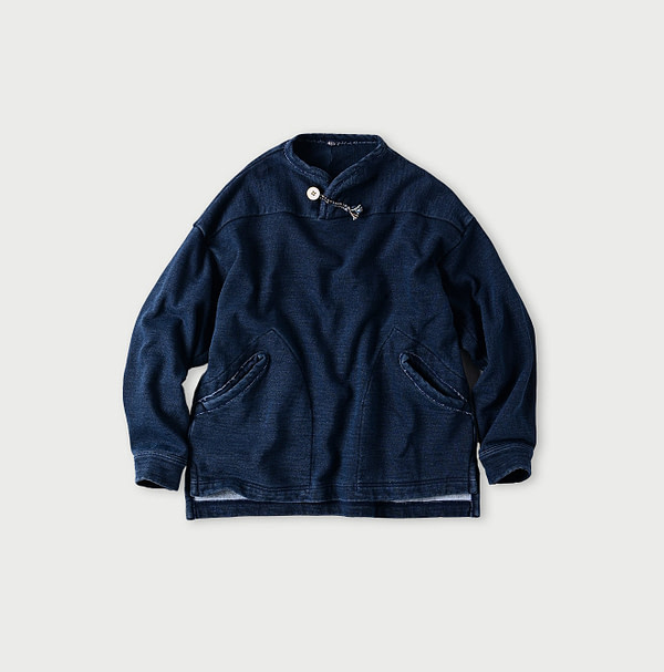 Indigo Urake 908 Outer Sweat Zyu