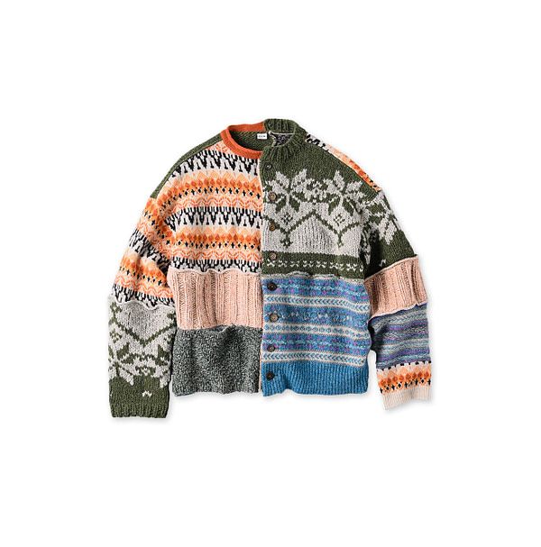 Tamatebako Patchwork Cardigan