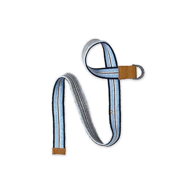 Indigo Regiment Knit Belt