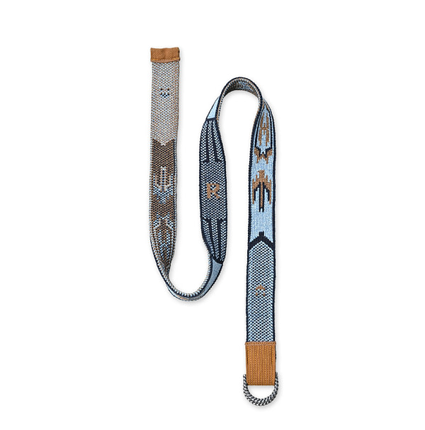 Indigo Native Knit Belt