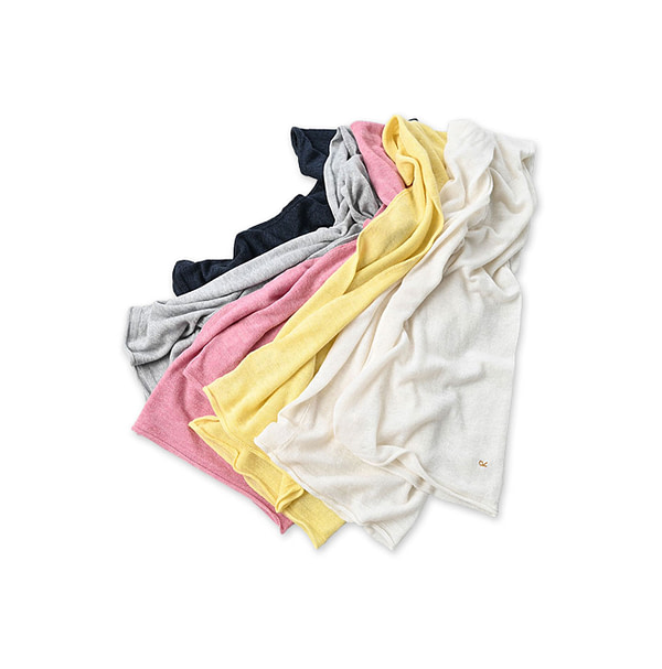 Plant Dyed Cashmere Super Gauze Muffler