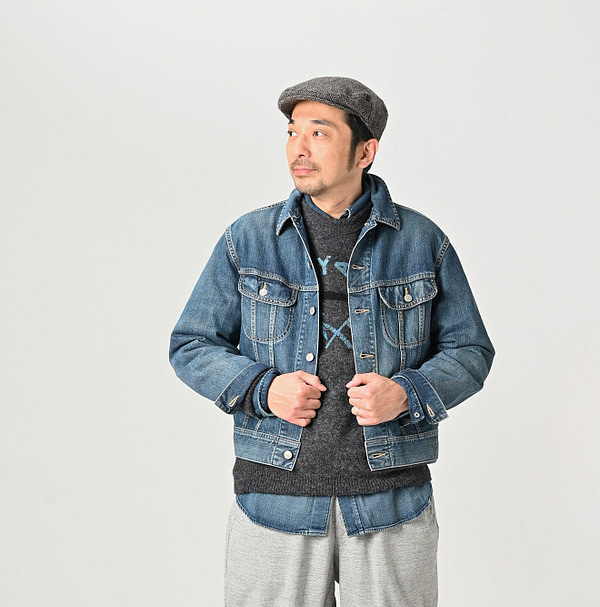 Rye Mugi Denim 908 Hikohime Zyu Male Model