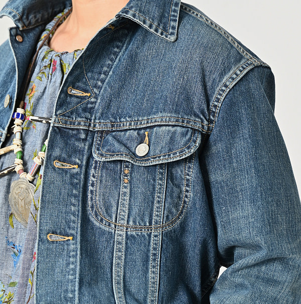 Rye Mugi Denim 908 Hikohime Zyu Detail