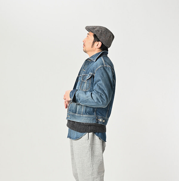 Rye Mugi Denim 908 Hikohime Zyu Male Model