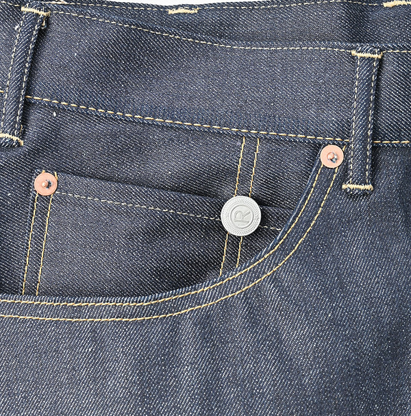 Rye Mugi Denim Crossover Skirt Itchora Detail