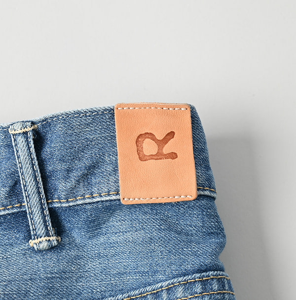 Rye Mugi Denim Crossover Skirt Sei Detail