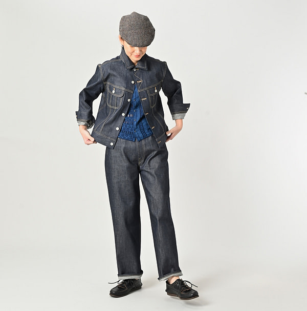 Rye Mugi Denim Charlotte 5 Itchora Female Model