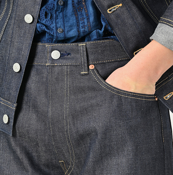 Rye Mugi Denim Charlotte 5 Itchora Detail