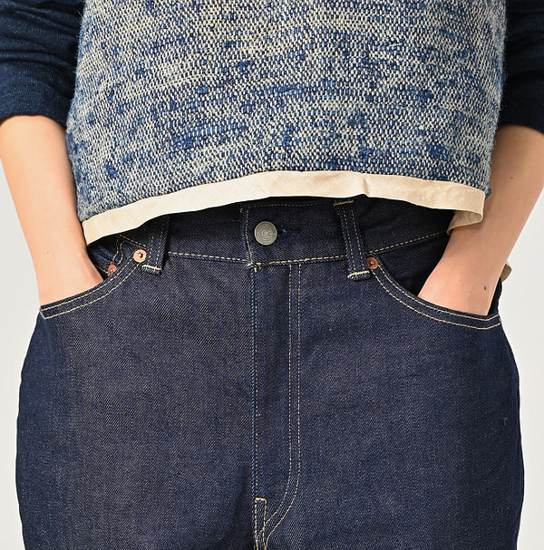 Rye Mugi Denim Stretch New Momohime Nou Detail